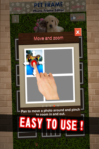 A Pet Frame Photo Editor App For Dogs, Cats, Birds, and other Animals FREE screenshot 4