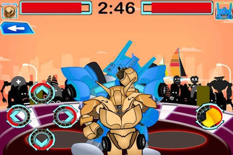 Rock and Pop Em Robots - Steel Warrior Fighting Blast Paid screenshot 3
