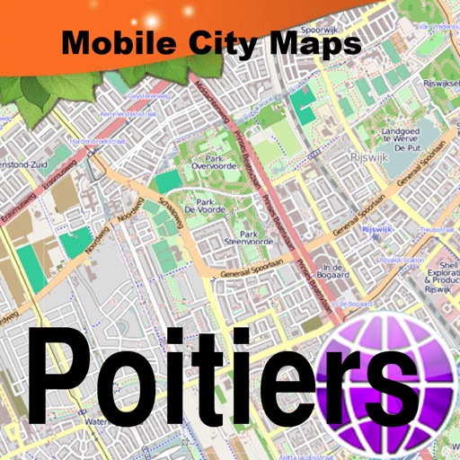 Poitiers Street Map icon