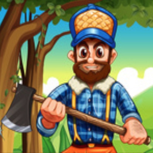 Axes Lumberjack - Chop timber line like a dirt man on a hunt for survival - Cool free game for boys and girls!