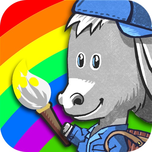 ZIZZLIES®COLORING TRAIN Montessori Method of Learning and Discovering Colors for preschoolers and kindergarten kids iOS App