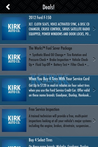 Kirk Auto Company screenshot 2