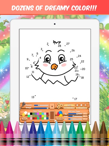 Extreme Dots Puzzle Coloring Book : Educational Dot-to-Dot Game for Preschoolers screenshot 3