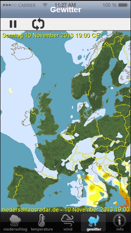 Wettervorhersage screenshot-3