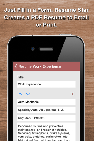 Resume Star: Pro CV Maker - náhled