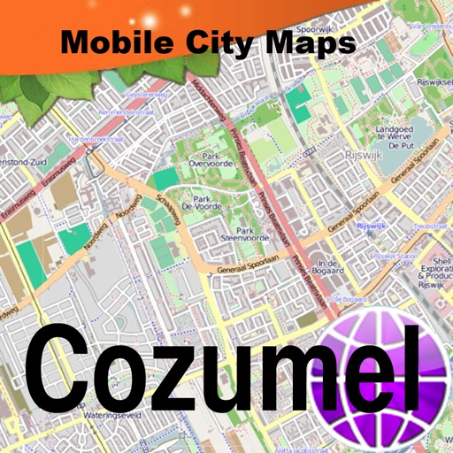 Cozumel Street Map icon