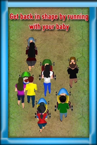 Baby Fever Running : The Toddler Stroller Race - Free Edition screenshot 2
