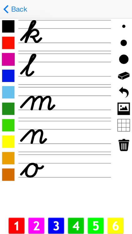 Handwriting worksheets for Children: Learn to write the letters of the alphabet in script and cursive