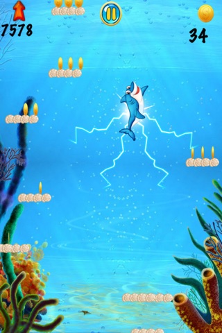 Jumping Dolphin World - Platform Hop Collecting Game Paid screenshot 4