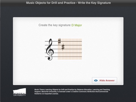 Write Key Signature screenshot 3