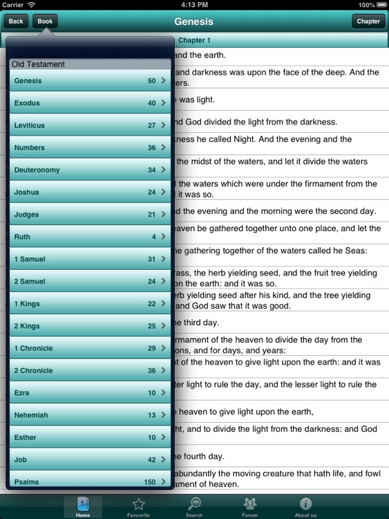 The bible offline for iPad screenshot-3