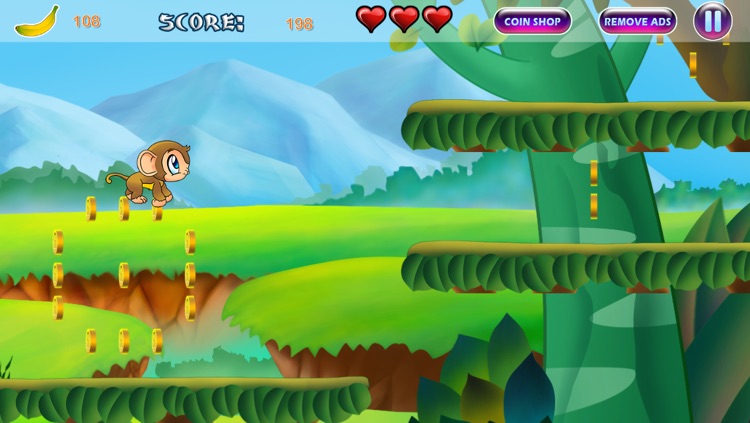 Brave Baby Monkey - Jungle Jump and Run Adventure