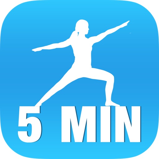 5 Minute Yoga for Women Calisthenics Aerobic Routine Circuit Challenge Interval icon
