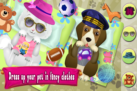 Baby Pet Spa & Salon - Kitty and Puppy Care Makeover Game for kids, boys & girls screenshot 4