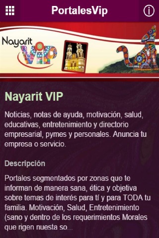 Portales VIP screenshot 2