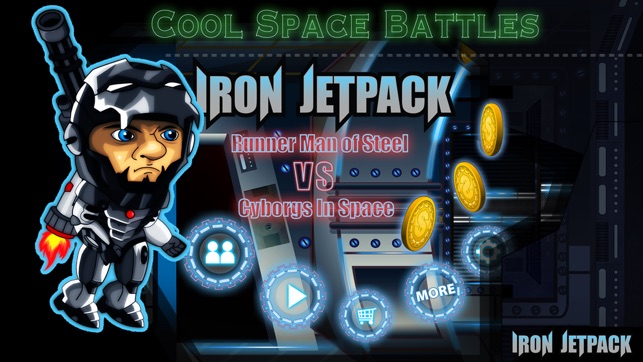 Flappy Iron Jetpack Bird Man VS Cyborgs 