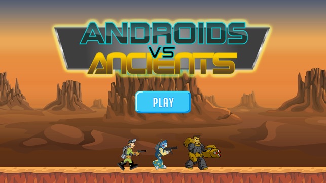 Androids vs Ancients - 機器人士兵戰鬥古老的生物(圖4)-速報App