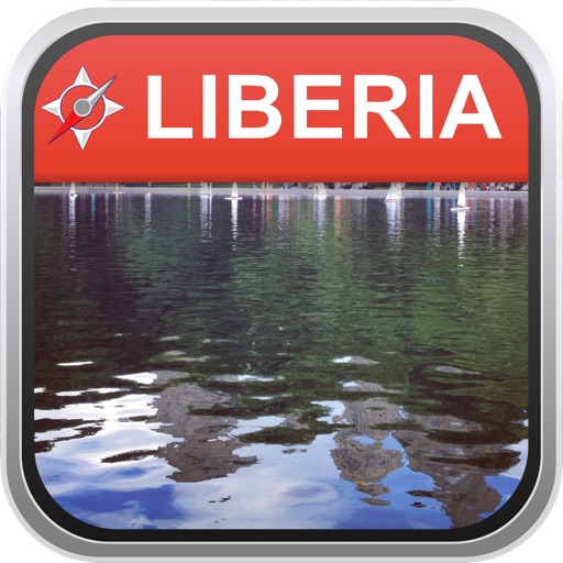 Offline Map Liberia: City Navigator Maps icon