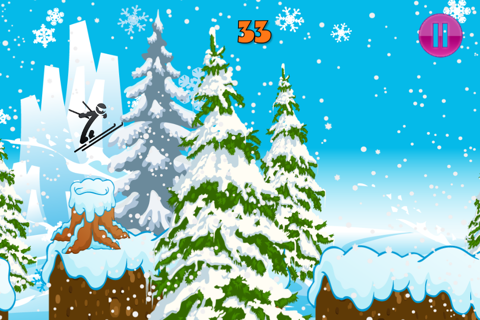 Extreme Stickman Snowboarding Game - Pocket Snowboard Games screenshot 2
