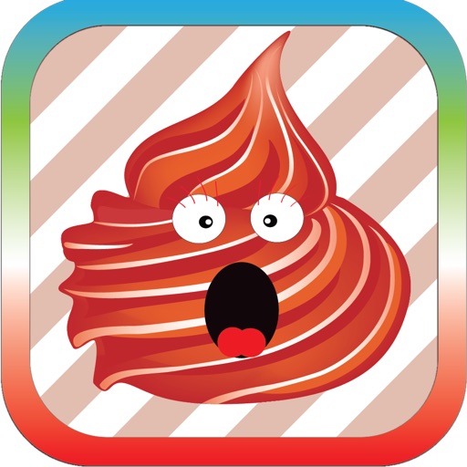 Falling Ice Cream Icon