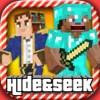 HIDE'n'SEEK - MC Hunter Block Survival Shooter Mini Game with Multiplayer