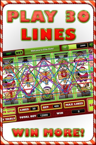 Christmas Slots Party - Secret Santa Gifts screenshot 3