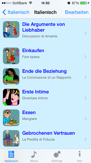 Italienisch - Talking German to Italian Phrasebook + Transla(圖3)-速報App