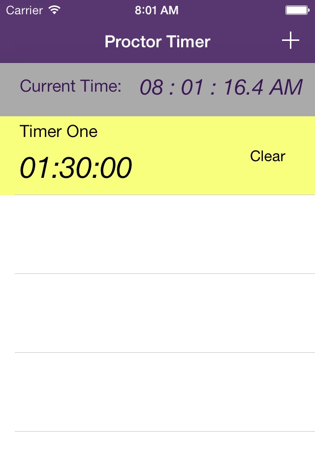 Proctor Timer screenshot 3