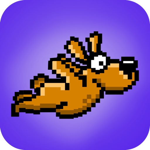 Hoppy Dog Flap-py Edition - An Addicting Monster Wrecking Machine iOS App