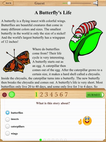 Second Grade - Third Grade Non-Fiction Reading Comprehension screenshot 2