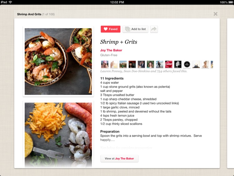 Foodily for iPad: Recipe Sharing With Friends screenshot-3