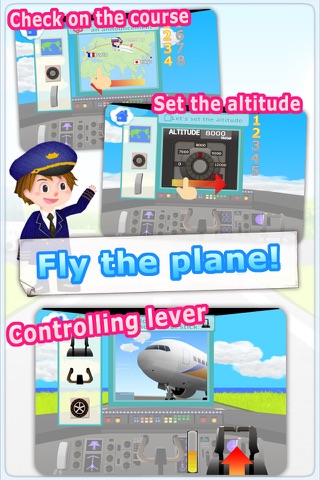 “Little Pilot!” Experience a career in the sky! screenshot 3