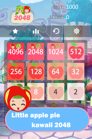 2048 Apple Pie - number puzzle game screenshot 3