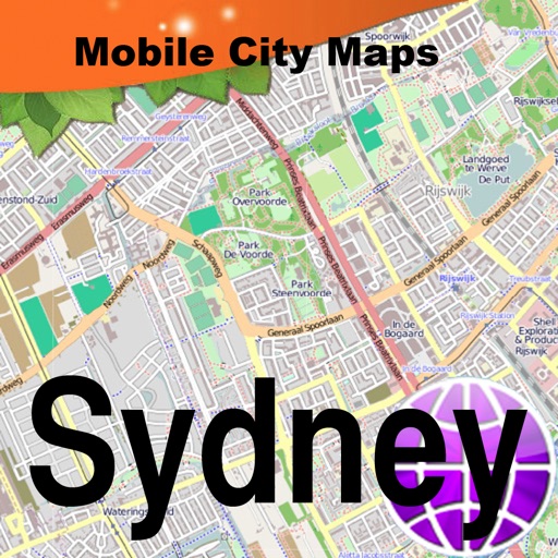 Map of Sydney icon