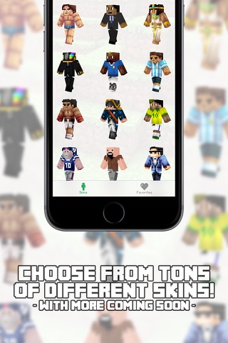 Skins for Minecraft PE! (Unofficial) screenshot 2
