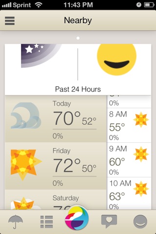 Weathermob - Social Weather Reporting, and Local and Global Weather Reports screenshot 2