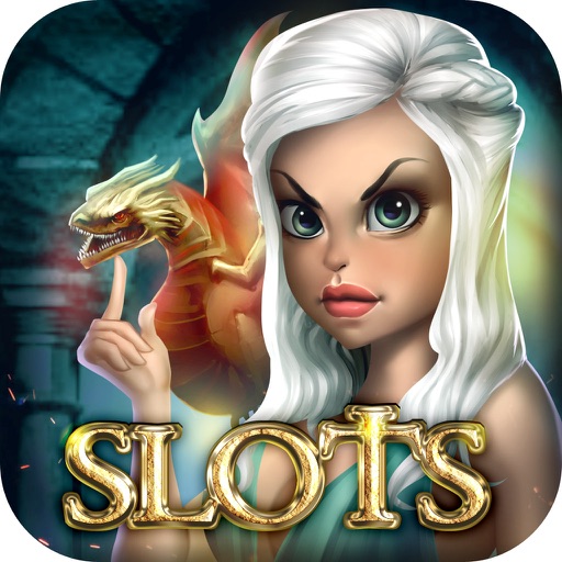 Slots Queen of Dragons  - Golden era of Thrones FREE 777 Casino Slot Machine Game. iOS App