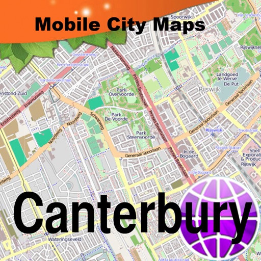 Canterbury Street Map icon