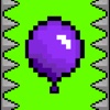 Purple Pixel Balloon