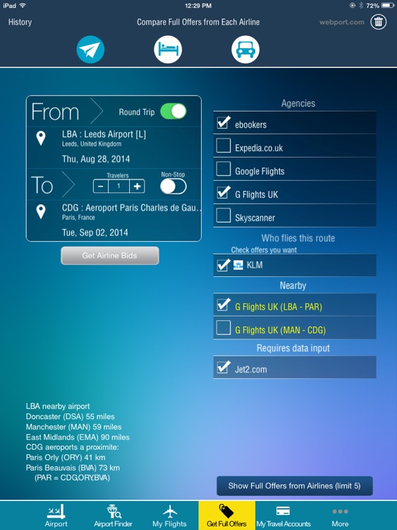 Leeds Airport + Flight Tracker HD screenshot-3