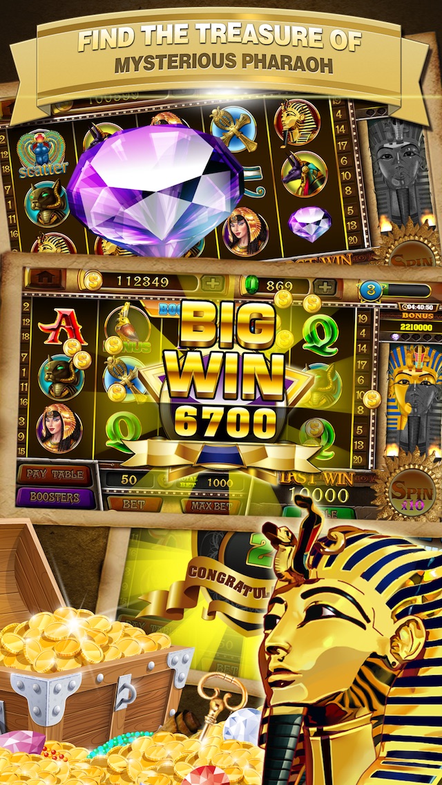 SLOTS - PHARAOH'S SECRET 1.0.4 IOS CASINO SLOTS - PHARAOH'S SECRET 1.0.4 IOS