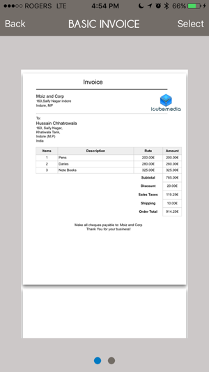 Invoice Mini: Create Invoices and Purchase Orders(圖1)-速報App