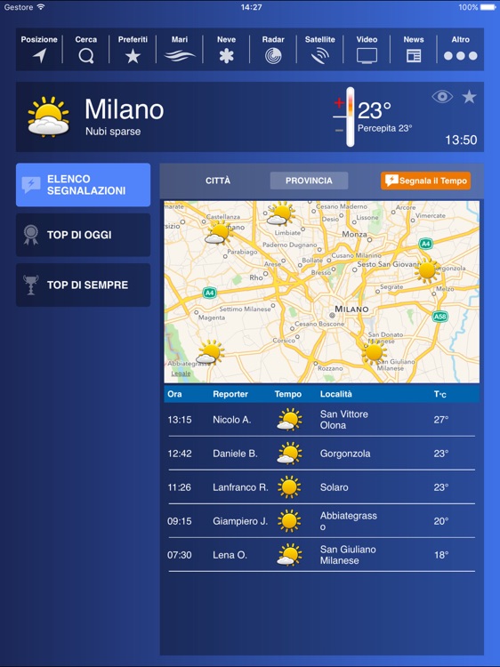 Weather HD Plus - Forecast by iLMeteo