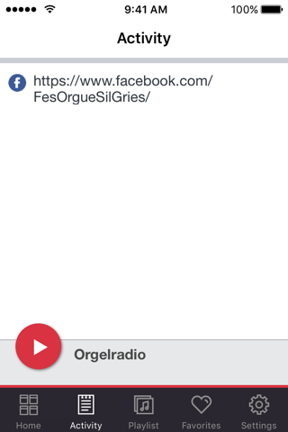 Orgelradio screenshot 2