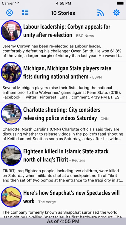 TopFeeder - Top news feeds... fast.
