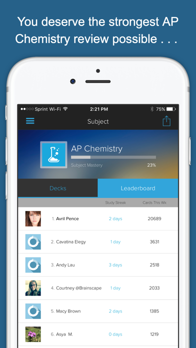 How to cancel & delete AP Chemistry Exam Prep from iphone & ipad 4