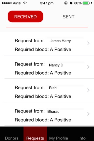 Blood Request screenshot 3