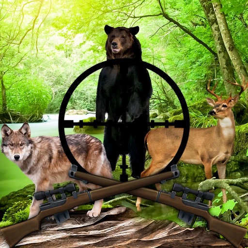 Wild Animal Hunter 2017  Forest Escape icon
