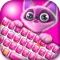 Cute Keyboard Design - Glitter Skins, Font & Emoji