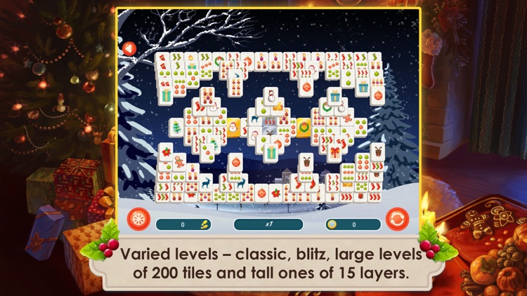 Mahjong Christmas 2 Free screenshot-3